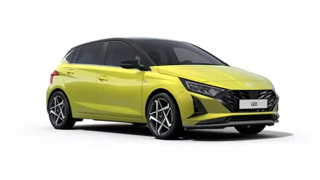 hyundai i20 ext pi shot03 34 front light off 16x9